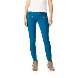 Aeropostale Womens Lola Jeggings, teal, Juniors, 000